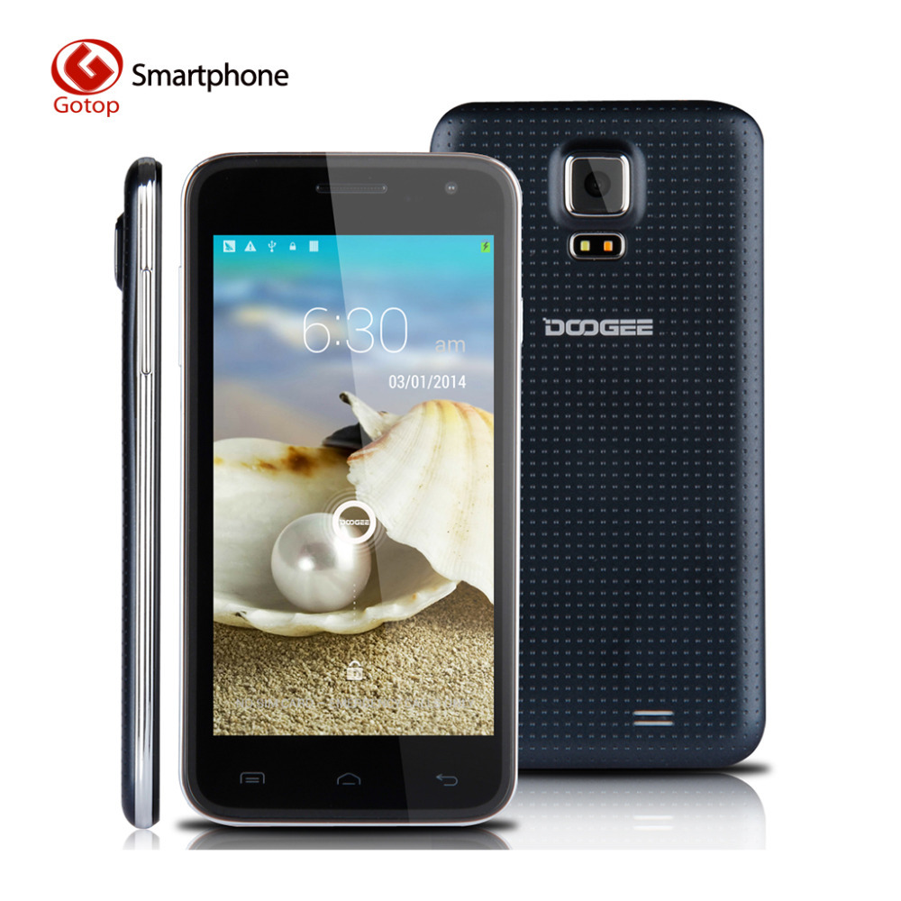 5 DOOGEE DG310 IPS Screen 3G Smartphone Android 4 4 MTK6582 1 3GHz Quad Core Mobile