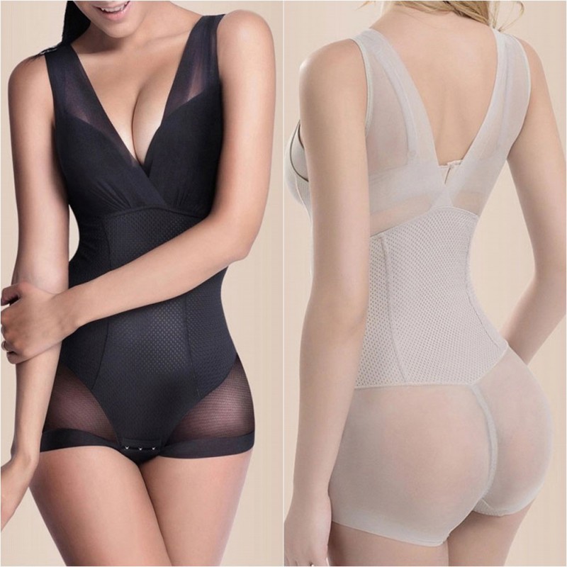 Lady Slimming Burn Fat Briefs Shapewear Tummy Slim Bodysuit Full Body font b Shaper b font