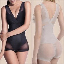 Lady Slimming Burn Fat Briefs Shapewear Tummy Slim Bodysuit Full Body Shaper A82