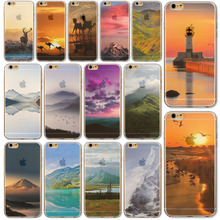 Ultra Thin Soft TPU Mobile Phone Back Cases for Apple iPhone 6 4.7” Customized Design Color Painted Phone Accessories Protector