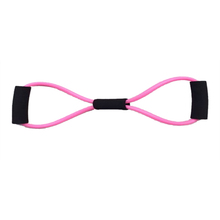 hot sale 2 pcs Resistance bands chest expander Rope spring exerciser Pink