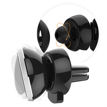 Universal 360 Rotating Magnetic Car Air Vent Mount Cell Mobile Phone Holder Stand for iPhone 6S