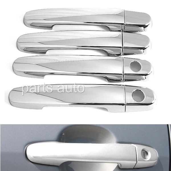 8x CHROME DOOR HANDLE for TOYOTA 07 11 COROLLA YARIS RAV4 Highlander Prius RAV4 Yaris