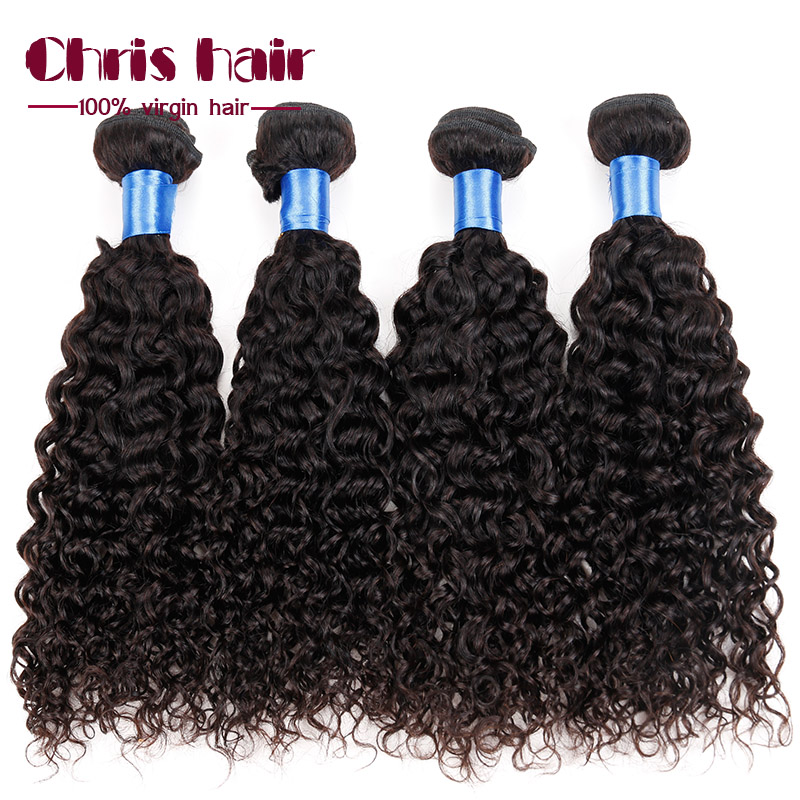 Raw Indian Curly Hair Weave 7A Unprocessed Indian Curly Virgin Hair 4 Bundles Lot  Cheap Curly Human Hair Bundles Natural Black