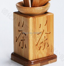 Bamboo Tea Set 6 pcs China Gongfu Tea Service Tools Teaset Dao Of Tea