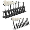 High Quality 10pcs Rectangle Makeup Brush Display Holder Toothbrush Make up Brushes Rack Stand Shelf