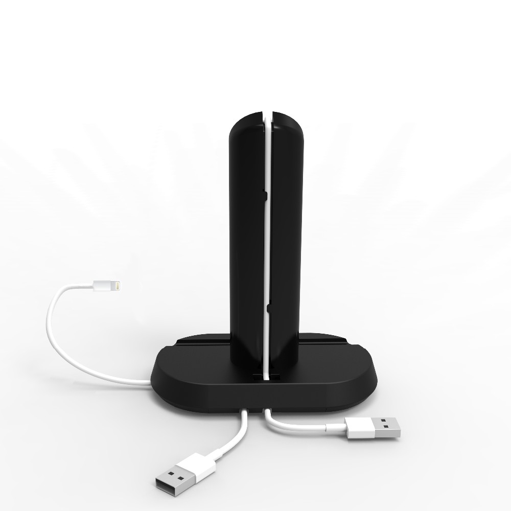Desktop Charger Station Stand Holder Dock for Apple Watch iPhone 5 5S 6 6 Plus Magnetic Cradle Holder