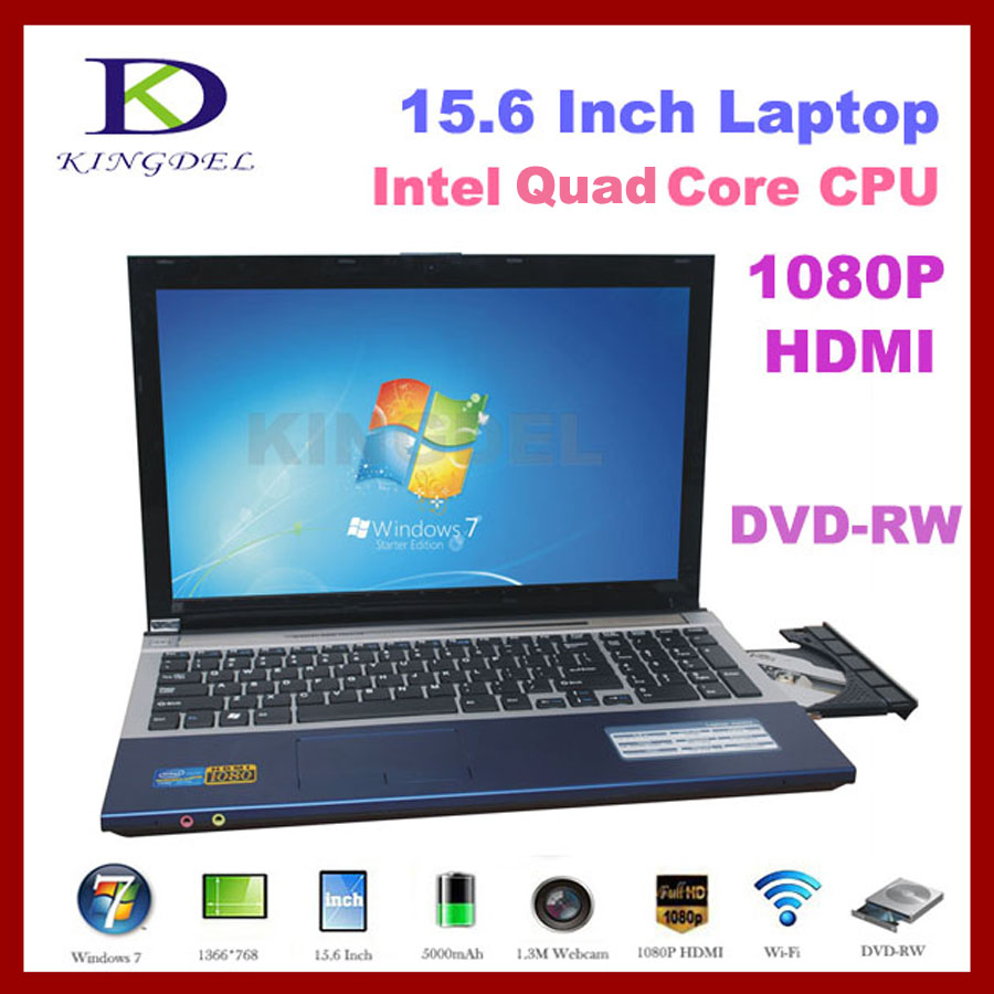 Best price 8G RAM 1T HDD 15 6 inch laptop with Celeron J1900 Quad core with