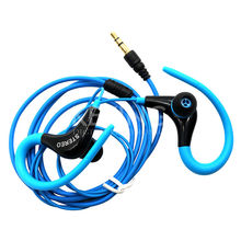 In Ear Ears Hanging Outdoor Sports Wired MP3 Earphone Headset Noice Cancelling Headphone for Cellphone iPhone
