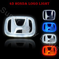 Novelty Light Car Styling 4D Led Emblem Badge Sticker Lamp for Honda New Fit Odyssey CIVIC