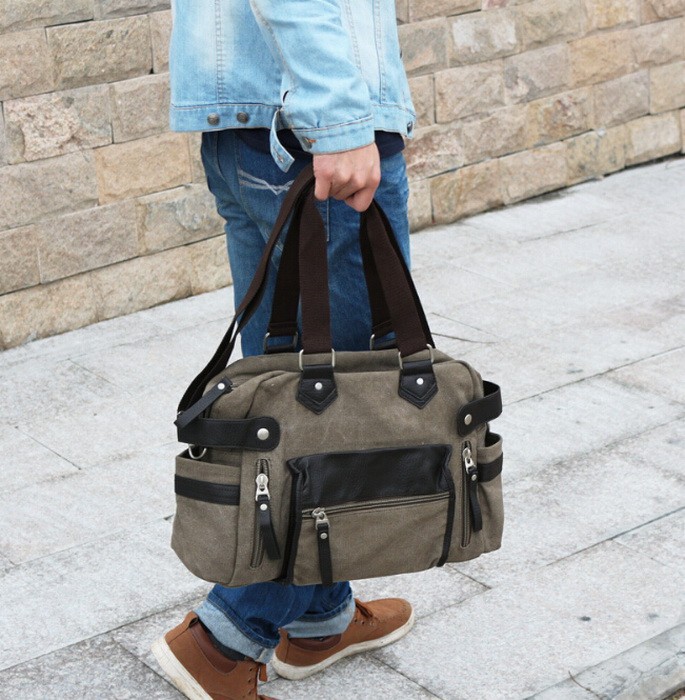 New men messenger bag fashion canvas men\'s travel bags washed bag Men Crossbody Bags Bolsos Marca Bags Fashion Travel Handbags (1)