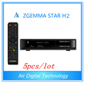 5pcs lot Best Offer 751MHz CPU Zgemma Star H2 HD Combo DVB S2 DVB T2 C