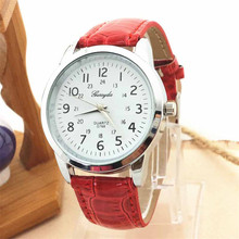 D6li 2016 Elegant Analog Luxury Sports Leather Strap Quartz Watches Men Gift Wrist Watches Bangle Bracelet