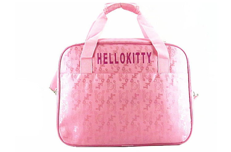 Pink Hello Kitty Mother Bag Baby Diager Bags Multifunctional Canvas Bolsa Maternidade Baby Mama Stroller Maternity Bag Travel (6)