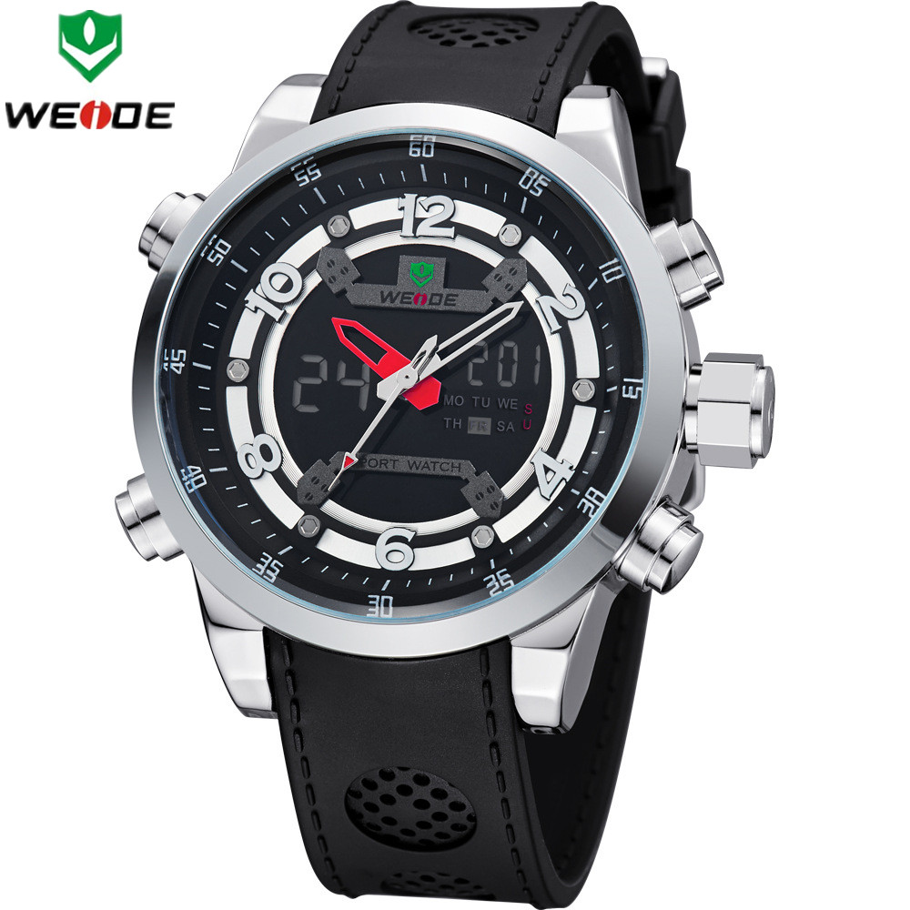 Top Brand WEIDE Men Outdoor Sports Watches Men s Quartz Digital Luxury Brand Dive Wrist Watch