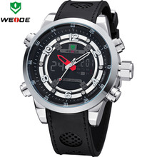 Top Brand WEIDE Men Outdoor Sports Watches Men’s Quartz Digital Luxury Brand Dive Wrist Watch 30m Waterproof Relogio Masculino