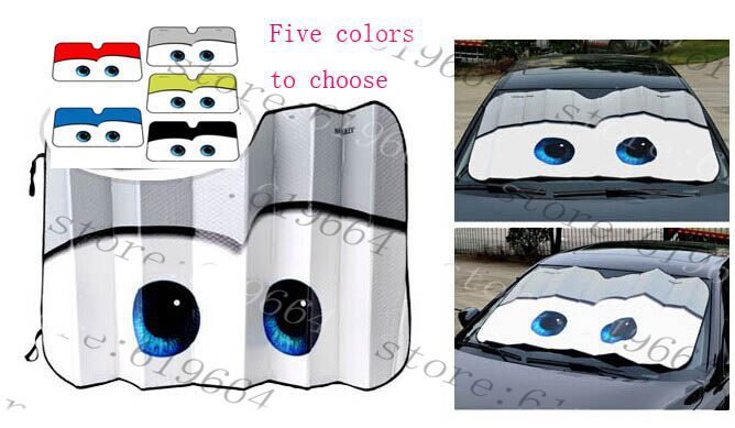 5 Colors car sunshade Cartoon Big Eyes Auto Lightning Front Car Windshield Sun Shade case for ford Chevrolet Cruze BMW 5 Colors car sunshade Cartoon Big Eyes Auto Lightning Front Car Windshield Sun Shade case for ford Chevrolet Cruze BMW