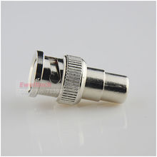 10pcs BNC Male to RCA Female Coax Cable Connector Adapter F M Coupler for CCTV Camera