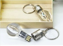 Gadget Light Bulb Flash Drive Real Capacity 1GB/2GB/4GB/8GB/16GB/32GB/64GB USB Flash Drive With Free Shipping