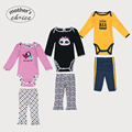 Guarantee Mother s Choice brand 2 in one Baby long sleeve rompers set baby jumpsuit and