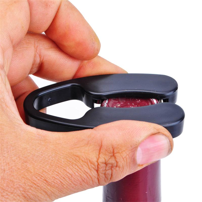 Black Wine Opener Tools Champagne Foil Cutter Red Wine Bottle Tinfoil