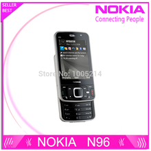 Refurbished N96 Original cell phone Nokia N96 16GB Storage 3G WIFI GPS Camera 5MP Free Shipping