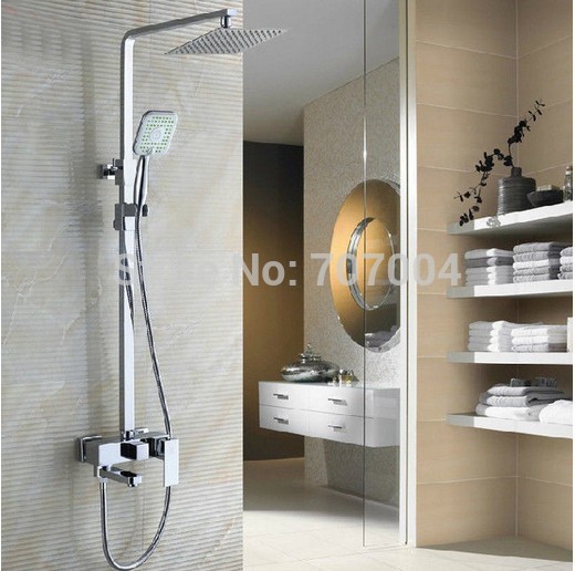 bathroom shower set faucet with 8