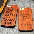 Retro PC Wood Skull Case for iPhone 6 Plus 5 5 Novelty Vintage Case Cover for
