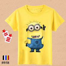 Baby Boys Girls T Shirt Children Clothing Cartoon Despicable Me Minions Clothes children s clothing t