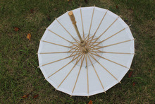 10 pcs lot New Elegant White Color Bridal Wedding Umbrella paper parasols for Wedding Photographs