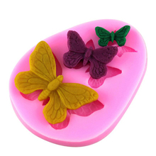 2016 Butterfly Fondant Silicone Molds for Cake Decorating Tools Chocolate Cake Mould Cooking Tools Kitchen Accessories SMJ01