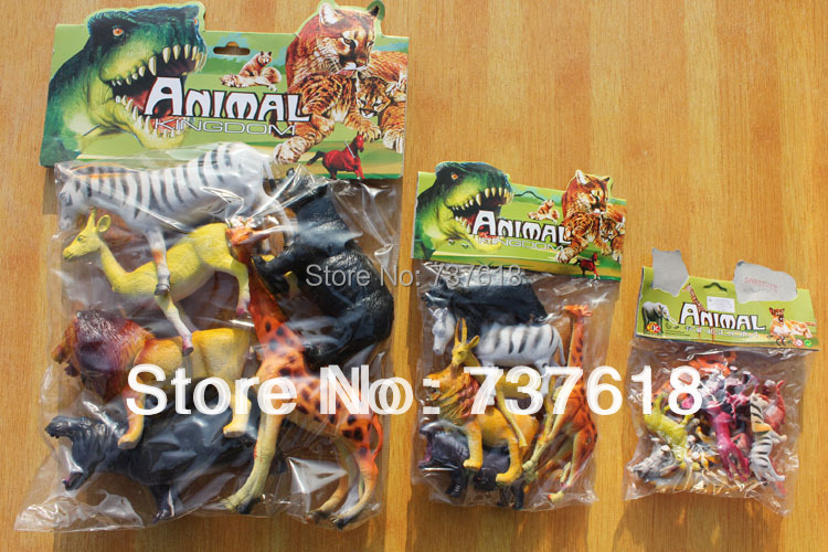 1set x 24pcs artificial pvc animal models large 1set x 24pcs artificial pvc animal models large