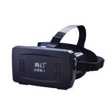 RITECH II Head Mount Plastic Version VR Virtual Reality Glasses magnet Control Google Cardboard for 3D Movies Games 3.5-6 phone
