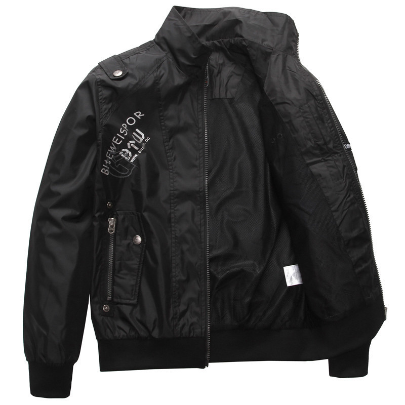 New Bussiness Style Men s Jaket Thin black casual jacket Men s Turndown Collar Coat Fashion