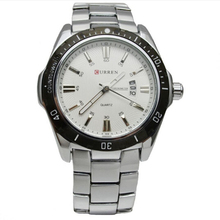 Curren 8110 Luxury Brand Stainless Steel Strap Analog Date Men s Quartz Watch masculino Fashion Army