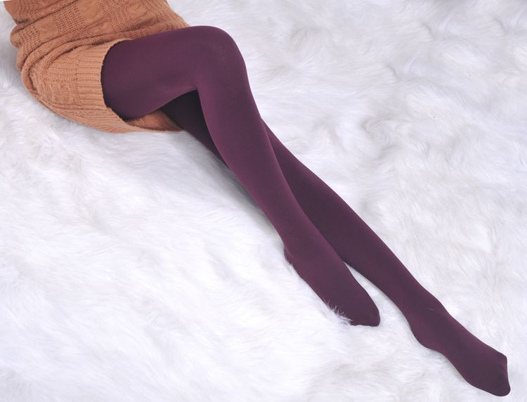 Hot Sale Fall Winter Women Pantyhoses Plus Thicken Velvet Warm Tights Sexy Slim Nylon Stockings Socks_29