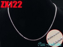 16 38 length 2mm cross chain stainless steel necklace fashion welding chain sweater chain women lady