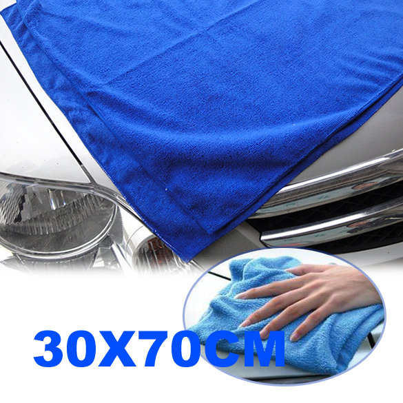 Hot High Quality Microfiber Car Cleaning Washing Cloth 30X70CM Free Drop Shipping E5M1