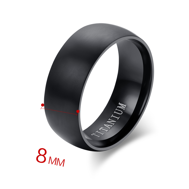 100 titanium rings for men 8mm cool black men ring jewelry wedding engagement male - Black Male Wedding Rings 100 titanium rings for men 8mm cool black men ring jewelry wedding engagement male - Black Male Wedding Rings