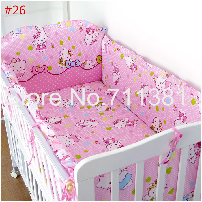 5 Pieces Cotton Kids Bedding On Sale Beautiful Fancy Baby Bedding Set