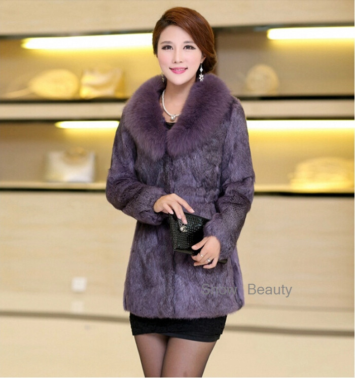 women winter real fur coat natural (6)