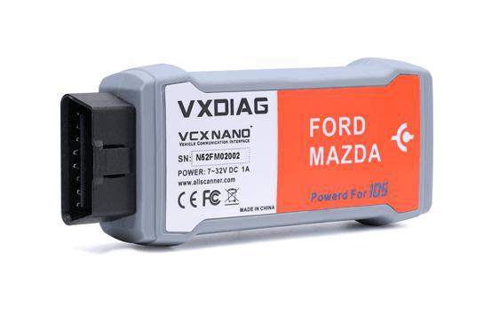 Allscanner VXDIAG VCX NANO   / Mazda 2  1  IDS V95  ,   Ford VCM  