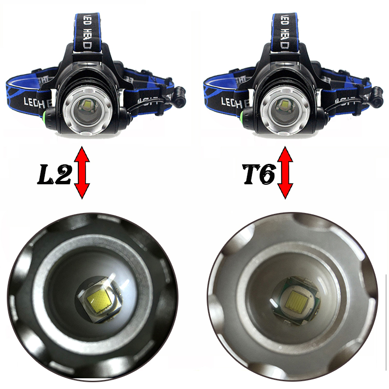 LED Cree XM L-L2 Headlight led headlamp zoom head torch adjustable head lamp accessories use 18650 battery front night lights LED Cree XM L-L2 Headlight led headlamp zoom head torch adjustable head lamp accessories use 18650 battery front night lights