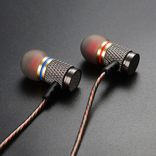 KZ ED2 Stereo Metal Earphones Noise Cancelling Earbuds In Ear Headset DJ XBS BASS Earphone HiFi