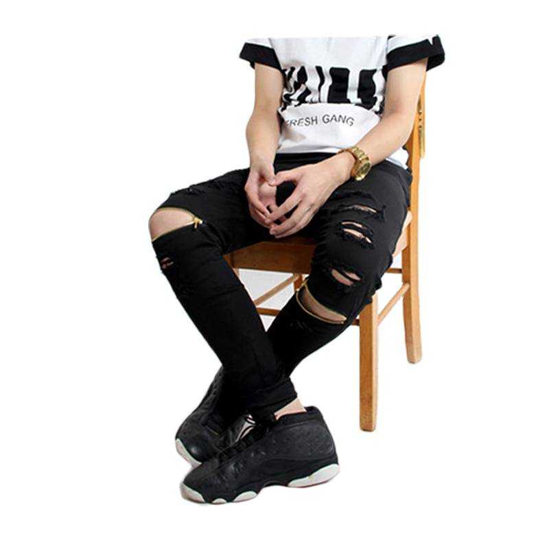 ripped jogger pants
