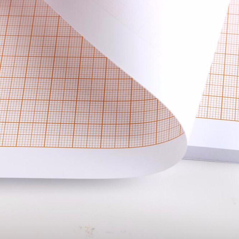 ورق رسم بياني محسوب باللون البرتقالي أوراق شبكة A4 A3 A2 A1 A0 ورقة A4 ورقة الرسمpaper Grid Aliexpress