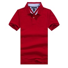2016 Fashion Summer Short Sleeve Cotton Men Polo High Quality Soft Braethable Brand Designer Male Solid Camisa Polo Shirt S-XXL