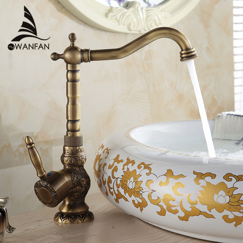 New Arrival Deck Mounted Single Handle Bathroom Sink Mixer Faucet Antique bronze high quality popularHot and Cold Water AL-9988F New Arrival Deck Mounted Single Handle Bathroom Sink Mixer Faucet Antique bronze high quality popularHot and Cold Water AL-9988F