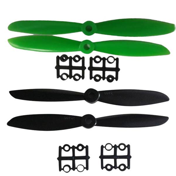 Rc spare parts Gemfan 6045 Propellers CW/CCW For ZMR250 QAV250 240 Mini Quadcopter