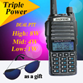 BaoFeng UV 82HX Portable Radio 8W 10KM Walkie Talkie Amateur Radio Double PTT Pofung Handie Talkie